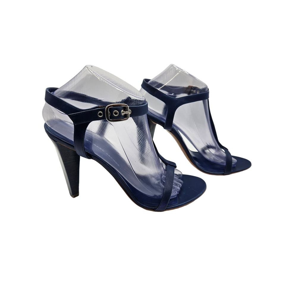 Marc by Marc Jacobs Womens Heels Strappy Blue Made in Italy Size‎ 40 (US 9.5)